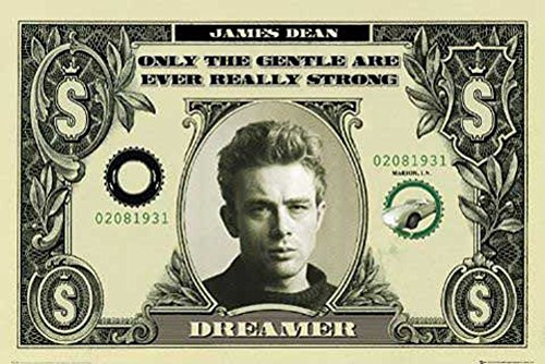 Dean, James - Dollar - Filmposter Kino Movie Foto James Dean Dollar - Grösse 91,5x61 cm