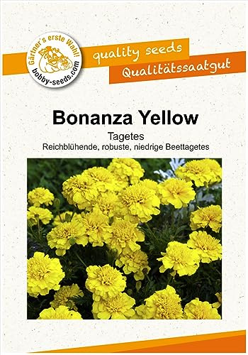 Blumensamen Bonanza Yellow Tagetes Portion