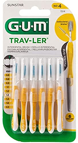 Gum Cep Interdent Viaje 1,3 Conico 1514 , 6 Stück (1Er Pack)