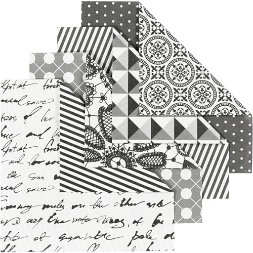 Origami-Papier, 10 x 10 cm, 80 g, Paris, 50 Blatt sortiert