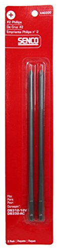 Senco EA0300#2 Phillips Drive Bits - Duraspin Technology Integrated Auto-Feed Screw System