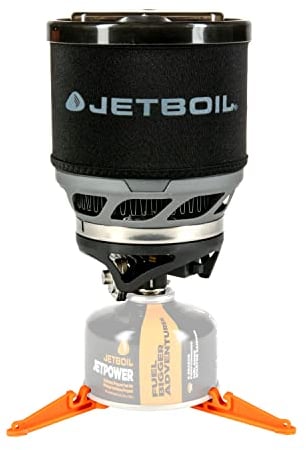 Jetboil MiniMo Estufa de Camping, Unisex Adulto, Carbon, 1-2 People