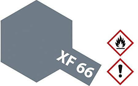 Peinture acrylique Tamiya gris clair mat XF66