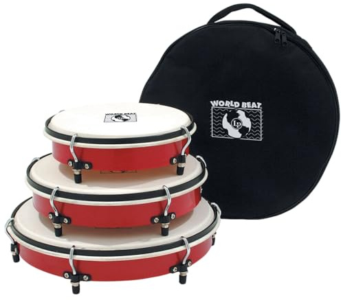 Latin Percussion WB505 Hand Drum Red