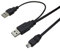 ICT CAVO USB AA-5P PER HARDISK ESTERNI DA 2.5' CON USCITA MINI USB