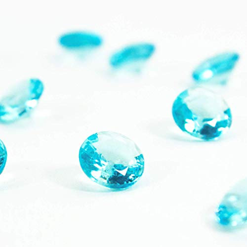 Dekosteine Diamanten 500 Stück Acryl Tischdekoration (Türkis)