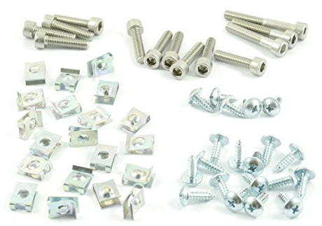 Tech-Parts-Koeln Vario & Verkleidungsschrauben - Schrauben Aerox Mbk Nitro Silber Chrom