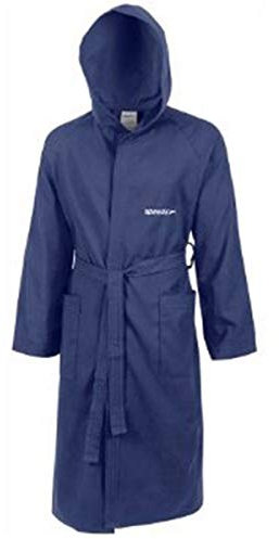 Speedo Microfiber, Accappatoio Uomo, Navy, XS