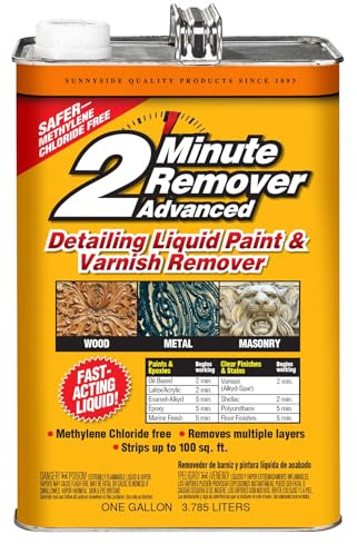 2 Minute Remover Advanced Paint & Varnish Remover, 1 Gallon - Liquid