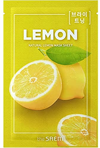 Natural Lemon Mask Sheet Mascarilla Limón 21Ml
