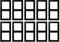 Jung 2-fach Rahmen Set Graphitschwarz Matt Serie LS: 10x 2-fach Rahmen LS982SWM