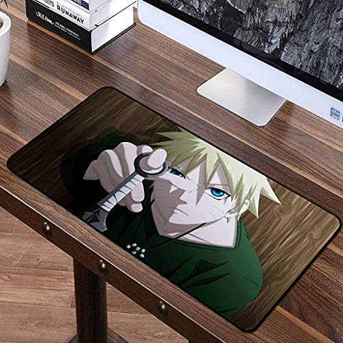KJXNED Tappetino Mouse Gaming 800x300 mm Personaggio Del Ragazzo Anime 3D Mouse Pad Gaming Mouse Pad Tappetino Gaming Antiscivolo con Base in Gomma Tappetino Scrivania per PC