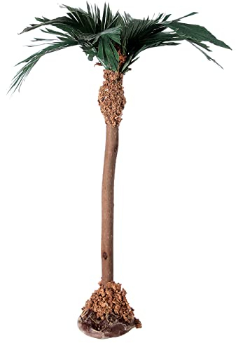 Palme Krippe Holzstamm 20 cm