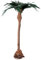 Palme Krippe Holzstamm 20 cm