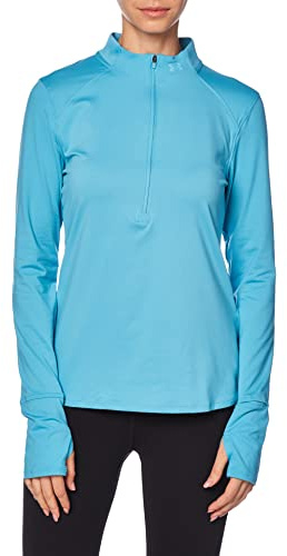 Under Armour Women's Long-Sleeves Women's Ua Qualifier Run 2.0 ½ Zip, Glb, 1365632-433, MD