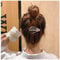 Yheakne Punk Skelett Klaue Haarspange Gold Kristall Totenkopf Haarspange Haarnadel Zombie Skelett Hand Haarspange Halloween Haarschmuck für Frauen und Mädchen