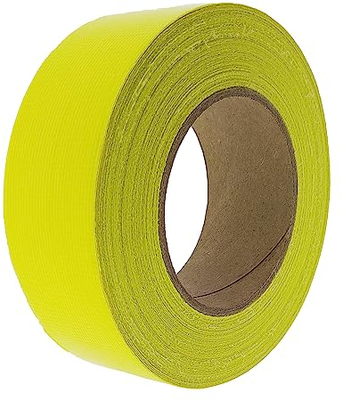 varivendo Betongewebeband gelb 44 mm x 50 m Gewebeband raue Untergründe