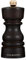 Cole & Mason H233016 London Moulin à poivre en bois de chocolat Precision+ Mécanisme carbone Moulin à poivre avec mouture réglable Bois de hêtre 130 mm Moulin à assaisonnement Garantie à vie