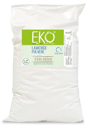 Eko Detersivo Lavatrice Polvere 10Kg, Ecologico