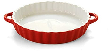Asador Bandeja de vidrio para hornear Cacerolas Fuente para asador de vidrio Asador de vidrio Hornear Asador de vidrio Asador rectangular con asa Horno para asar