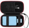 SnawikiBag Tragbare Ladehülle für Anker 621/622/633/321/324 Magnetbatterie, Hülle kompatibel mit Apple MagSafe Charger Akkupack, schwarz (nur Hülle)