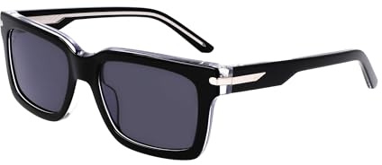 NIKE Brille Größe 55 mm Schwarz, Grau, Eye SIZE: 55 BRIDGE: 18 Horizontal MEASUREMENT: 55 Vertical MEASUREMENT: 44 6