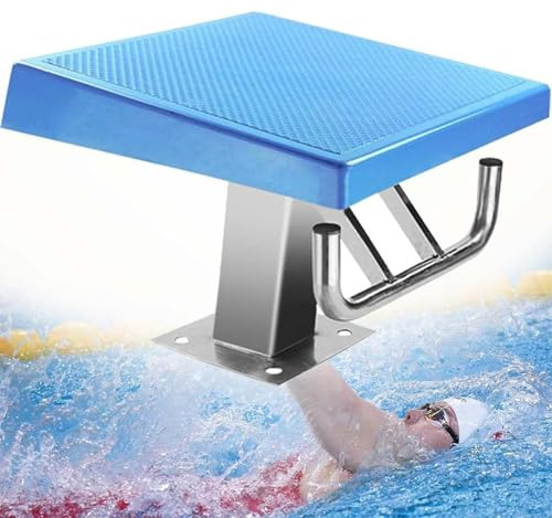 JJENXYYDS Plateforme De PlongéE en Piscine,Plongeoir de Piscine Standard,Antidérapant Incliné À Comptoir Surface Intérieur Extérieur Compétition Plate-Forme De Plongée pour S'EntraîNer,A