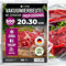 culivac Vakuumierbeutel 500 Vakuumbeutel 20x30cm Premium, Folienbeutel für jedes Folienschweißgerät Vakuumiergerät Vakuumierer, Vakuumierfolie Professional sous vide, Made in Germany, BPA-frei