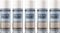HitlineUK 5-Pack 400ML Radiator Paint - White, Quick Drying, Heat Resistant Enamel Coating