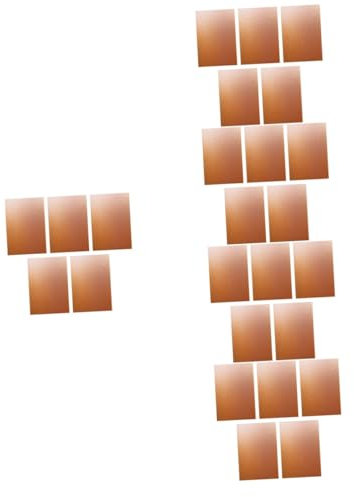 POPETPOP 5 Sätze Grillmatte Bausatz Backbleche Grillzubehör Nicht Chip Grilleinlage Ofenbleche Fritteusen Pommespfanne Mit Korb Und Deckel Ofenauskleidungen Backölpads Glasfaser 5 Stück * 5