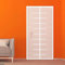 Zanzariera Magnetica 101 x 191 cm con Adesivo, Facile da Installare Anti Zanzare Calamite Tenda per Corridoi/Porte/Patio, Bianco