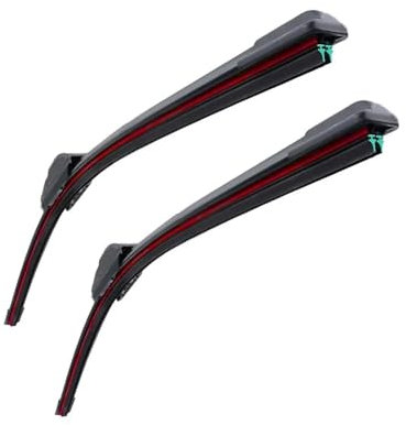 Limpiaparabrisas Para Hyundai Para Tucson TL MK3 2016-2020 Escobillas Limpiaparabrisas Goma Dobles Parabrisas Delantero Accesorios Goma Para Coche Delanteros Cepillos(2PCS)