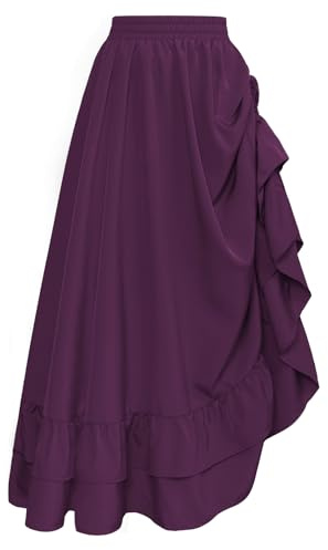Scarlet Darkness Women Renaissance Maxi Skirt Gonna Donna (Pacco da 1)