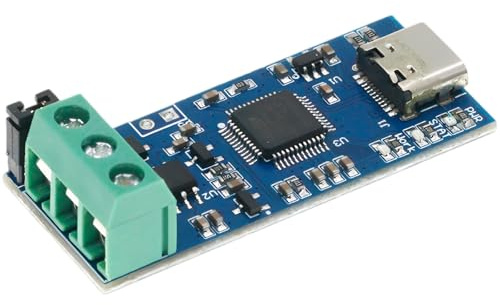 USB till CAN-modul, CAN FD-protokoll stöds, snabbt STM32G4-chipp, CAN-bussanalysator V2.0, typ-C-gränssnitt, kompakt byggning, inbyggd källa, PC-anslutning via USB