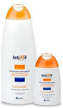 Leti At-4 Gel Baño Dermograso 200Ml
