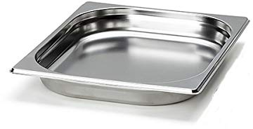 Continenta Edelstahl Schublade passend für Artikel CTA4027, Profi Tranchierbrett, Größe: 35,5 x 32,5 x 4 cm