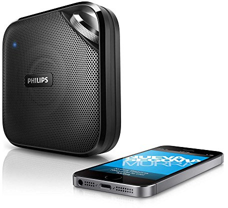 Philips BT2500B/00 Altoparlante Wireless Bluetooth Portatile, Nero