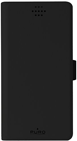 Puro Booklet Case - Universal Slim Wallet 360° Cases -L- Schwarz