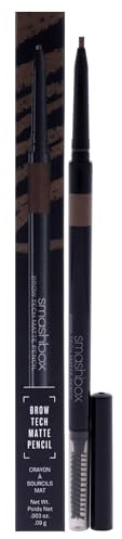 Kuhn Smashbox Brow Tech Matte Pencil - Taupe Ohrstöpsel, 36 cm, Weiß (White)