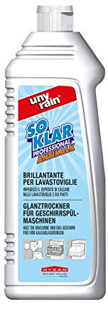 Détartrant pour lave-vaisselle Hygan Unyrain - Empêche le calcaire de la machine - Contenu : 1 l