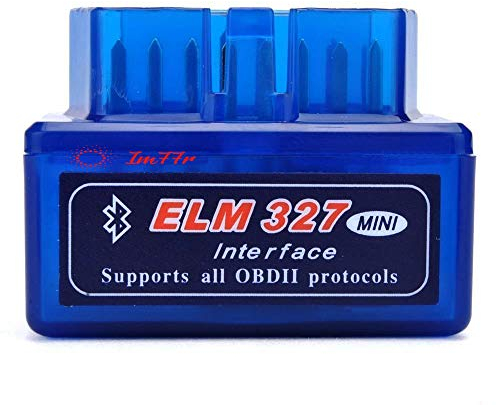 im77r Bluetooth OBD2 V2.1 Lector de Escáner de Diagnóstico del Coche Elm327 Luz Control de Motor para Android,Windows,Linux,Torque, no iOS