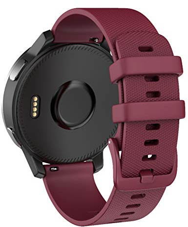 ISABAKE 18mm Strap for Garmin Venu 2s 3s/Vivoactive 4s/Forerunner 265s 255s