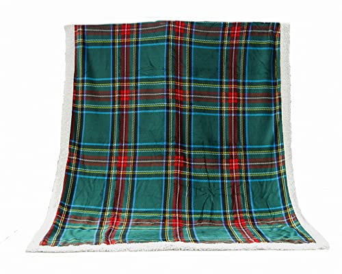 Daunex Plaid Morbidotto Tartan Verde