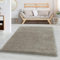 Carpetsale24 Shaggy Hochflor Teppich, 300x400 cm, Natur, weich, flauschig, modern, einfarbig, Für sehr große Räume, für Wohnzimmer Schlafzimmer Flur