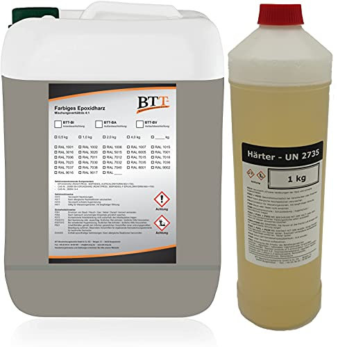 BTT-BP 2k Beschichtung für den Pool Poolfarbe Schwimmbadfarbe Ral 7030 1,25kg