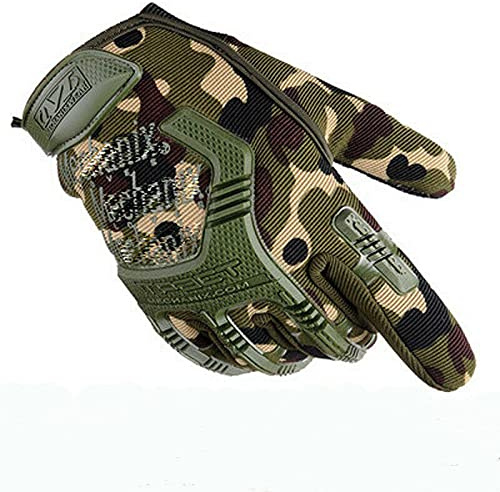 SRB Wear M-Pact Glove Woodland Camo Handschuhe Tactical Airsoft Army atmungsaktiv & Abriebfest
