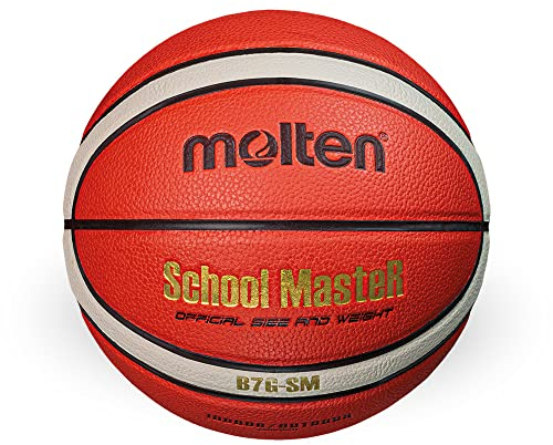 Molten Basketbälle-F5G3350 Basketbälle Orange/Ivory 7