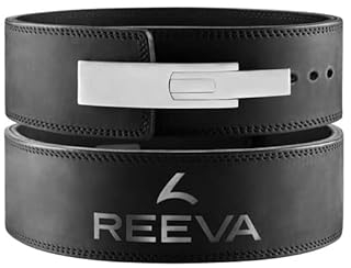 Reeva Nubik-Hebegürtel aus Leder mit Edelstahlschnalle (13 mm)