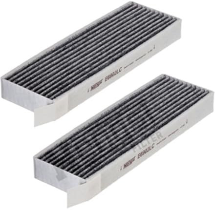 HENGST FILTER Filtro abitacolo E6902LC-2 Filtro al carbone attivo Altezza: 30 Larghezza: 82 Lunghezza: 255