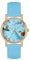 Tikkers RSPB Damen-Armbanduhr mit Vogel-Motiv, bedrucktes Zifferblatt, Erwachsenenuhr, Blauer Goldfink, Modern